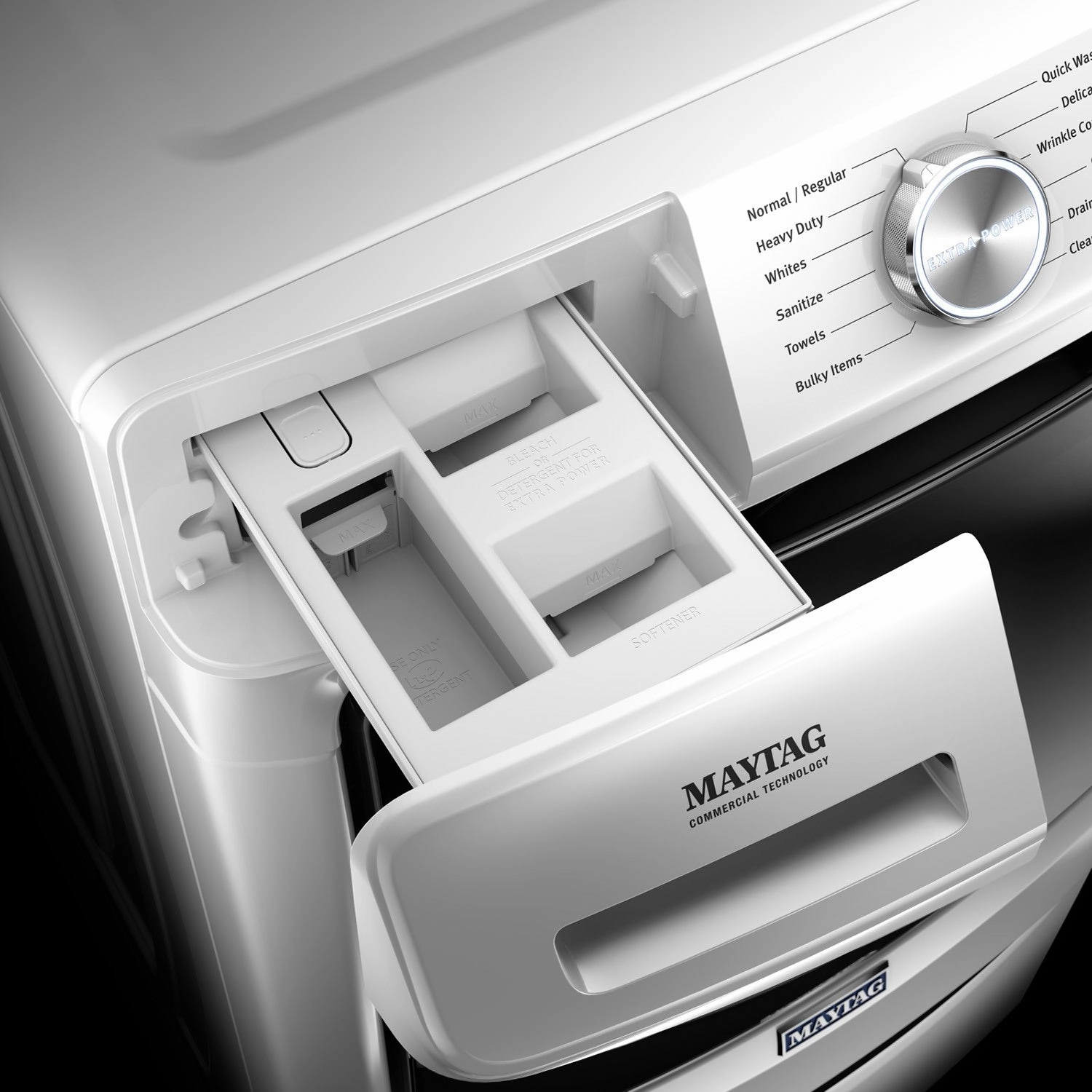 Maytag White Front-Load Washer (5.5 cu. ft.) & Gas Dryer (7.3 cu. ft.) - MHW6630HW/MGD6630HW