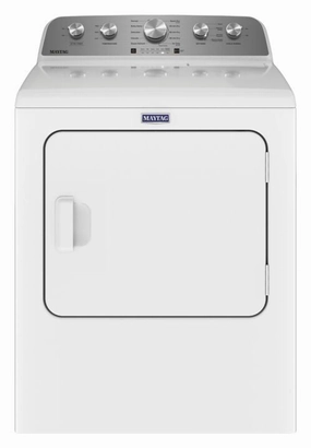 Maytag White Gas Dryer with Steam Enhanced Cycles (7.0 cu. ft.) - MGD5430MW