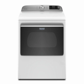 Maytag White Smart Gas Dryer (7.4 cu.ft.) - MGD6230HW