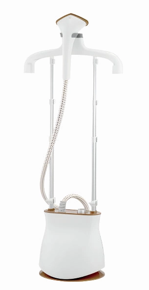Mega Garment Steamer Twin Pole, 2400Watts, White
