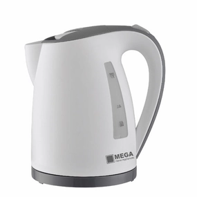 Mega Kettle Plastic, 1.7Lit, 2200Watts, White