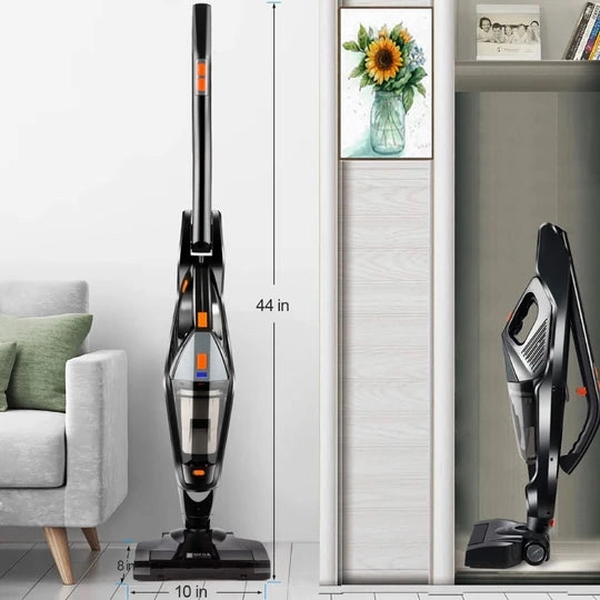 Mega V-Cleaner Vc019, 120Watts, Black