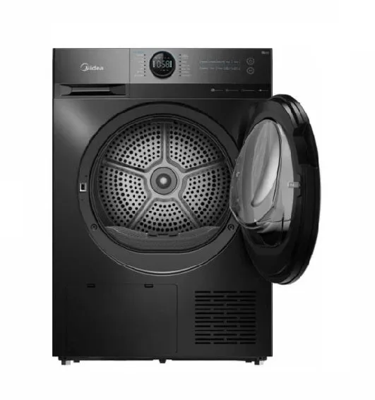 Midea Bundle With Free Stacking Kit MF200W120WB Front Load Washer (12kg)   MD200H100WT Heat Pump Dryer