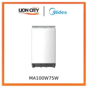 Midea MA100W75W White Top Load Washer, 7.5kg, Water Efficiency 3 Ticks