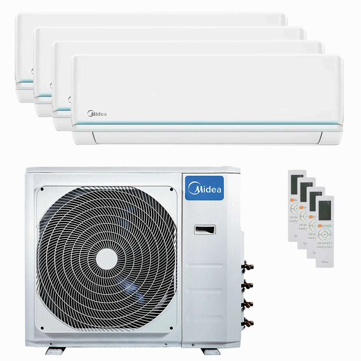 Midea Evolution quadri split air conditioner 9000 9000 9000 9000 BTU inverter A   external unit 8.2 kW