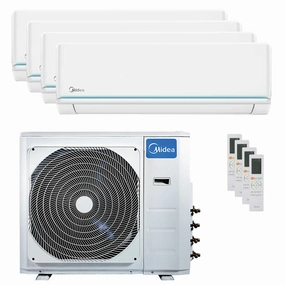Midea Evolution quadri split air conditioner 9000 9000 9000 9000 BTU inverter A   external unit 8.2 kW
