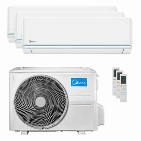 Midea Evolution trial split air conditioner 9000 9000 9000 BTU inverter A   external unit 6.2 kW