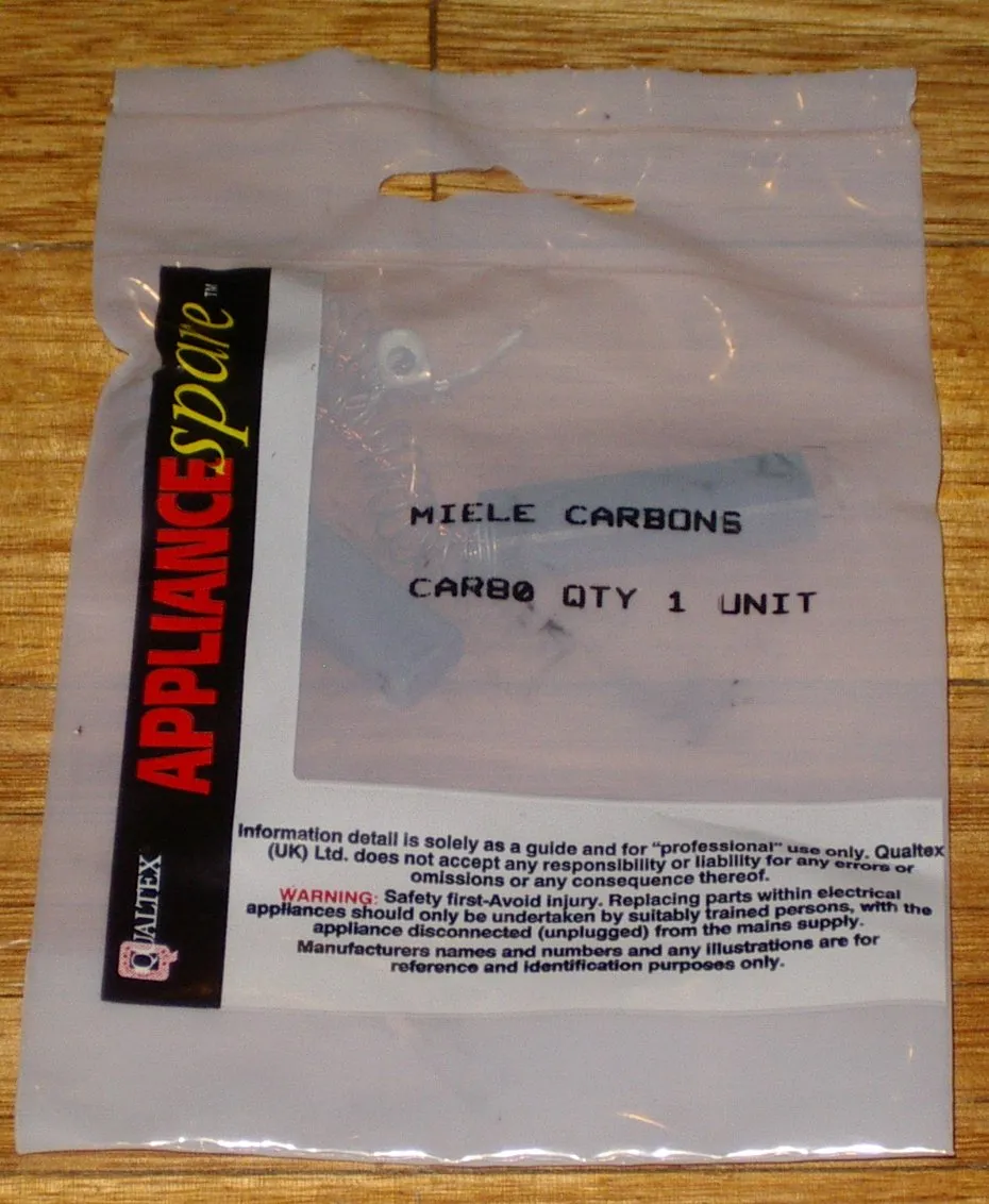 Miele Front Loading Washer Motor Brushes (Pr) - Part # CAR80
