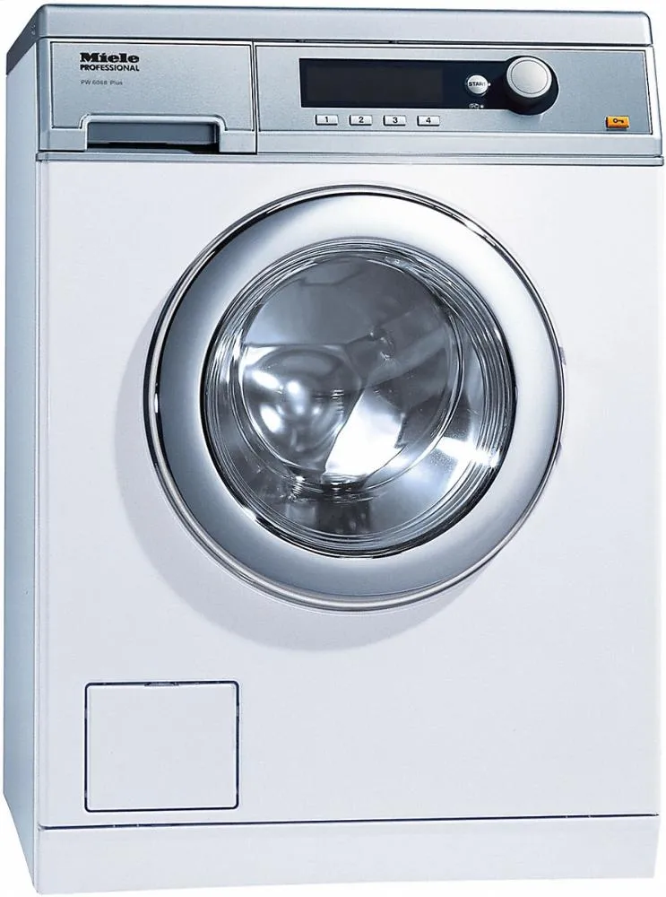 Miele PW6068W Pw 6068 Plus Washing Machine, Electric Heating With The Shortest Cycle Of 49 Minutes, Model With Drain Pump.