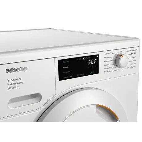 Miele TEC665WP 8kg Heat Pump Tumble Dryer