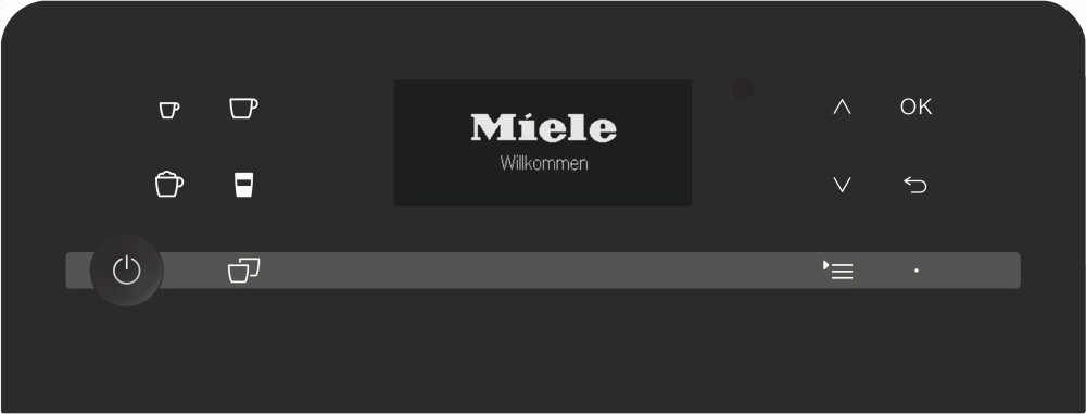 Miele CM5310 SILENCE BLACK  Countertop Coffee Machine With Onetouch For Two For The Ultimate In Coffee Enjoyment.