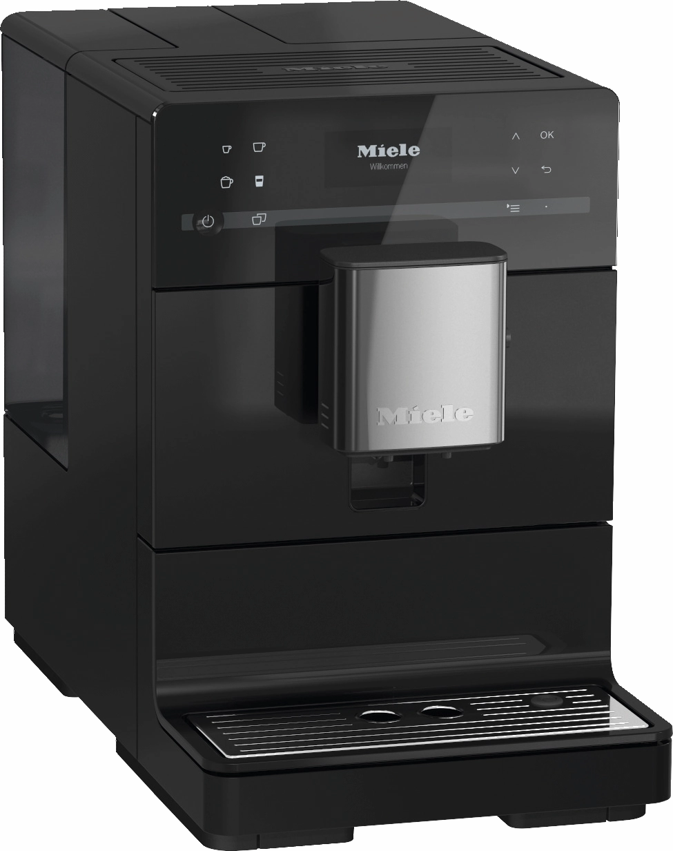 Miele CM5310 SILENCE BLACK  Countertop Coffee Machine With Onetouch For Two For The Ultimate In Coffee Enjoyment.