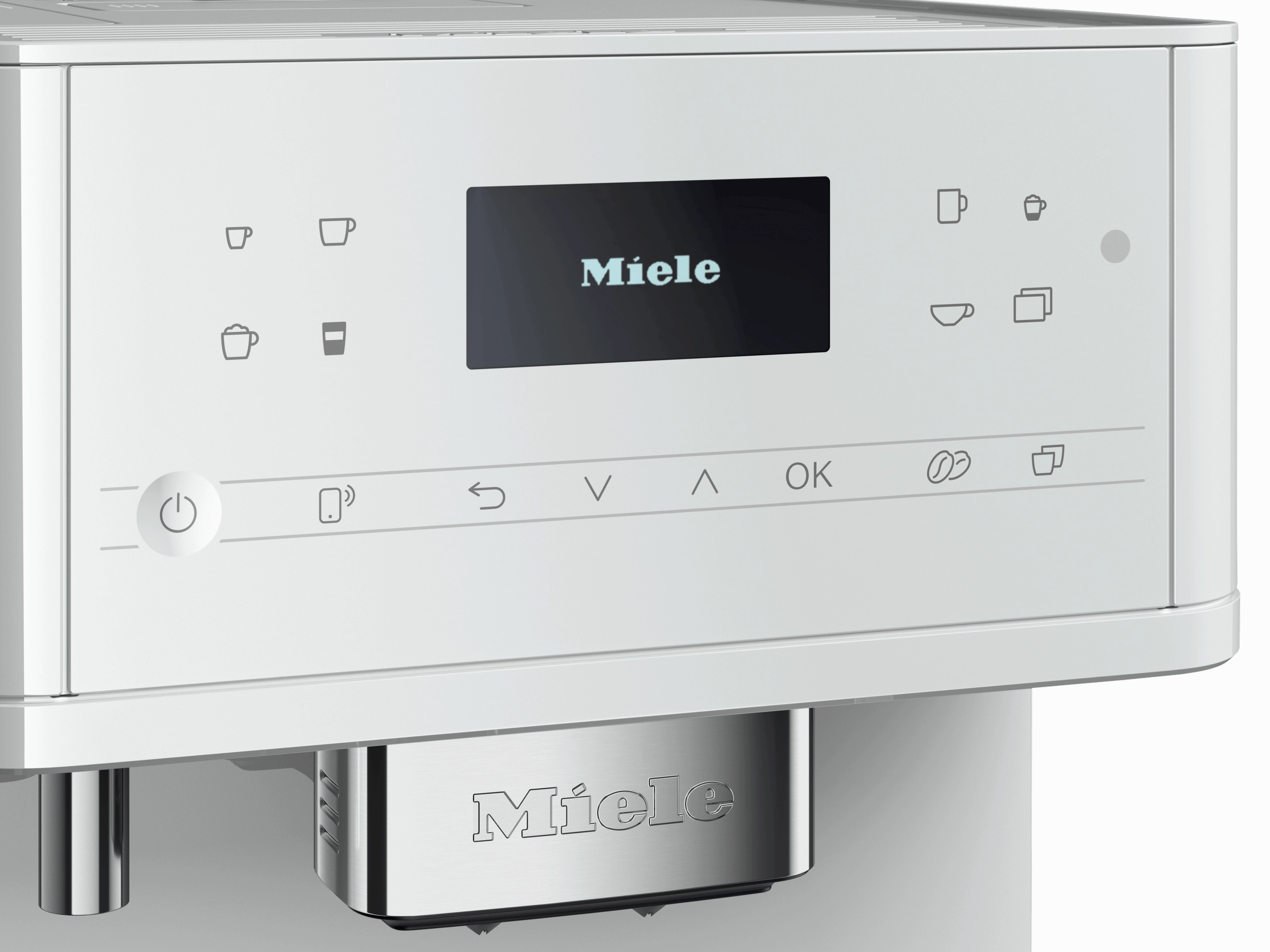 Miele CM6160LW Cm 6160 Milkperfection - Countertop Coffee Machine With Wifi Conn@Ct And A Wide Selection Of Specialty Coffees For Maximum Freedom.