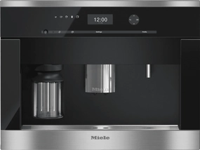 Miele CVA6401SS Built-In Coffee Machine With Bean-To Cup System And Onetouch For Two Prep. For Perfect Coffee Enjoyment.