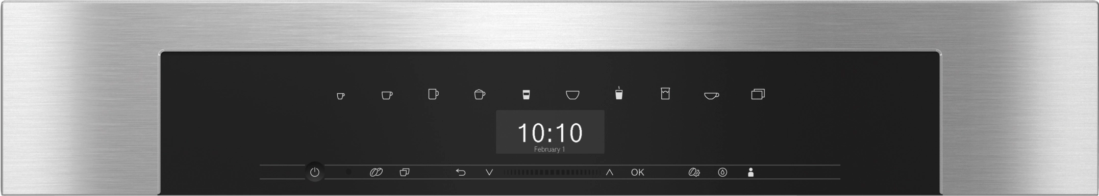 Miele CVA7370CTS Cva 7370 - Built-In Coffee Machine In A Perfectly Combinable Design With Patented Cupsensor For Perfect Coffee.