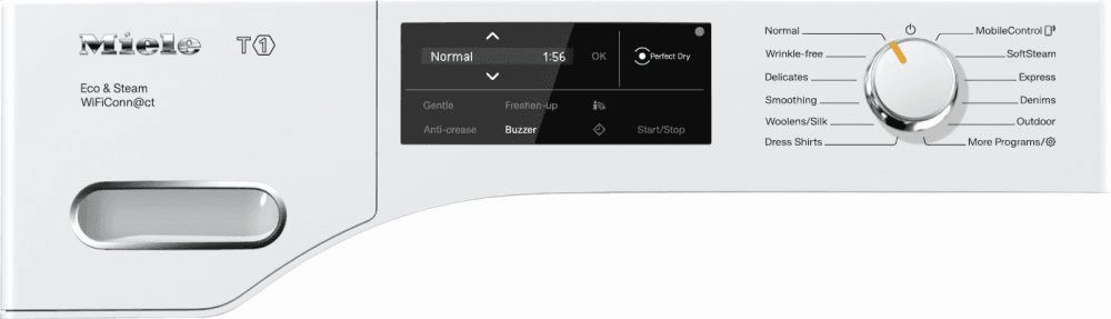 Miele TWI180WP T1 Heat-Pump Tumble Dryer With Wificonn@Ct, Fragrancedos, And Steamfinish.