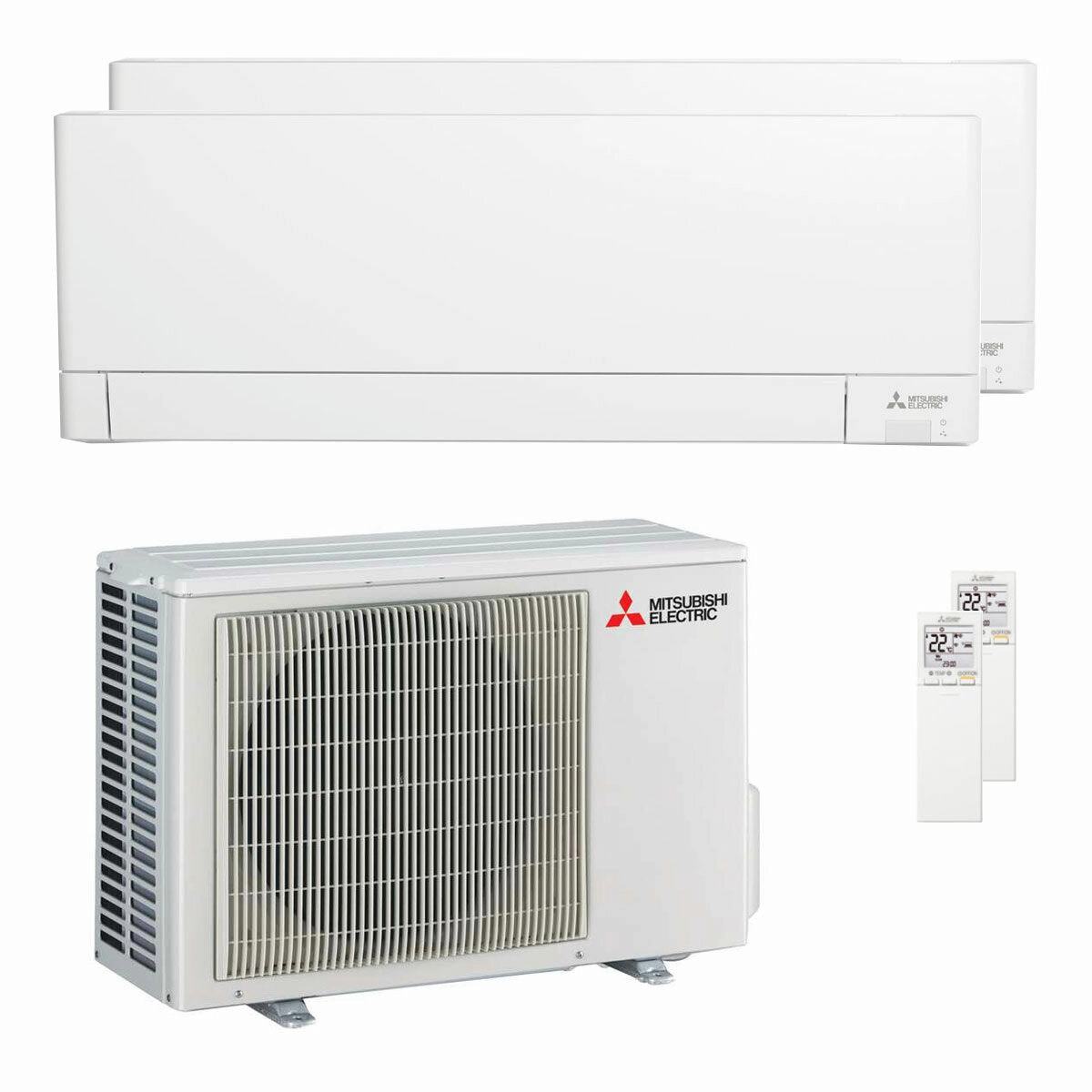 Mitsubishi Electric air conditioner AY Series dual split 12000 12000 BTU inverter A   wifi outdoor unit 5.3 kW