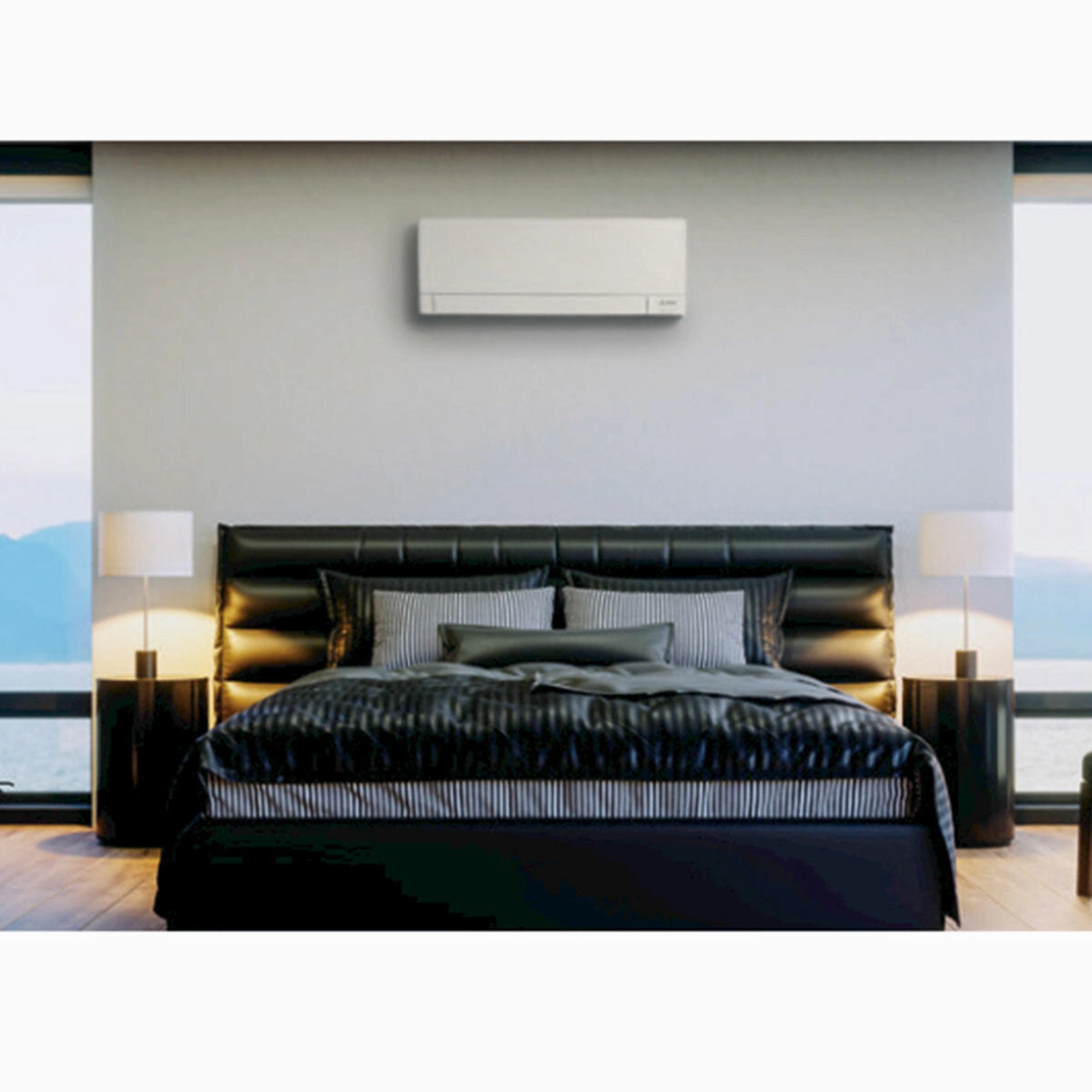 Mitsubishi Electric air conditioner AY Series dual split 12000 12000 BTU inverter A   wifi outdoor unit 5.3 kW