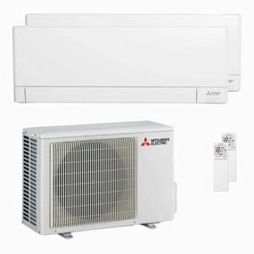 Mitsubishi Electric Air Conditioner AY Series dual split 9000 9000 BTU inverter A   wifi outdoor unit 5.3 kW