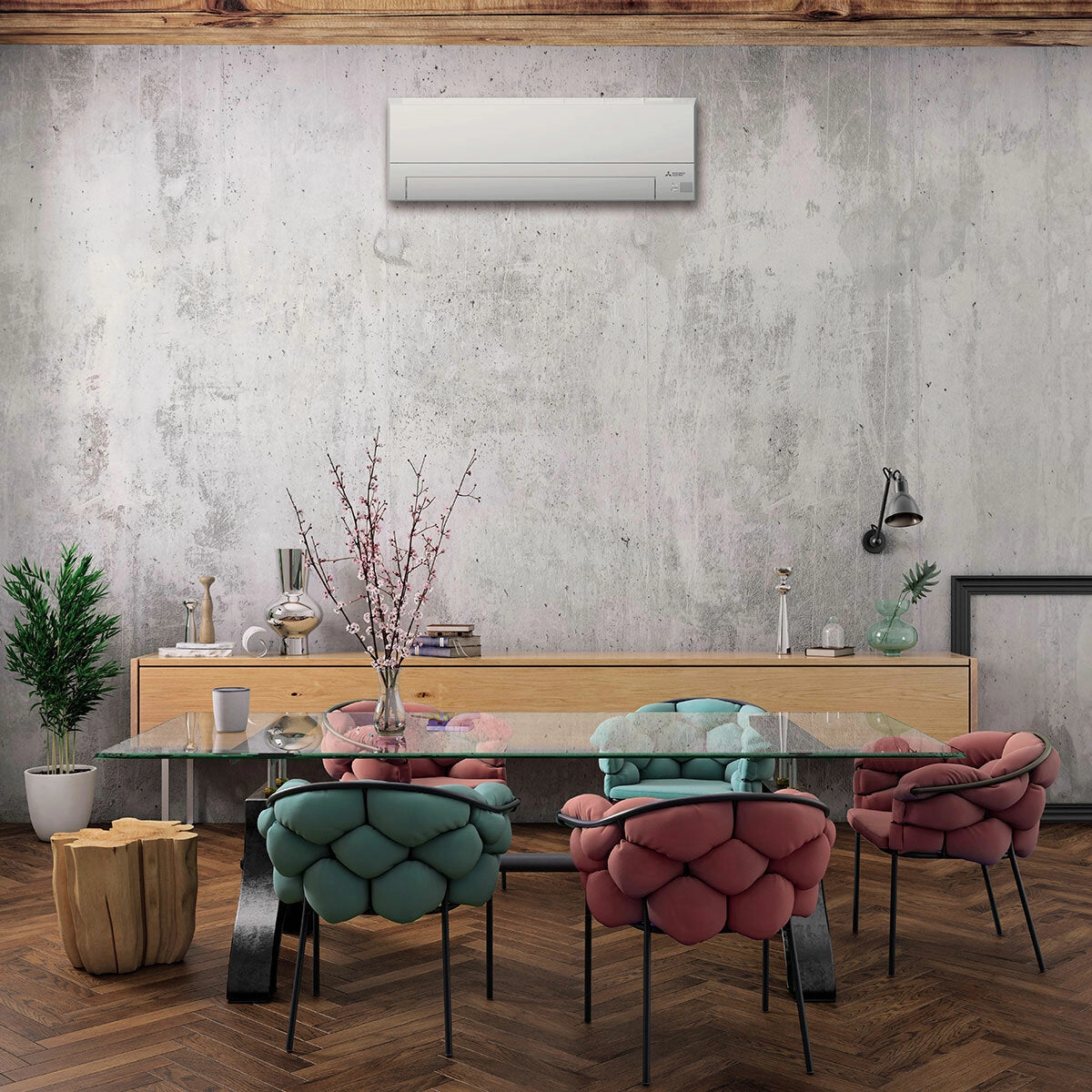 Mitsubishi Electric Air Conditioner BT Series 18000 BTU R32 Inverter A  /A  WiFi
