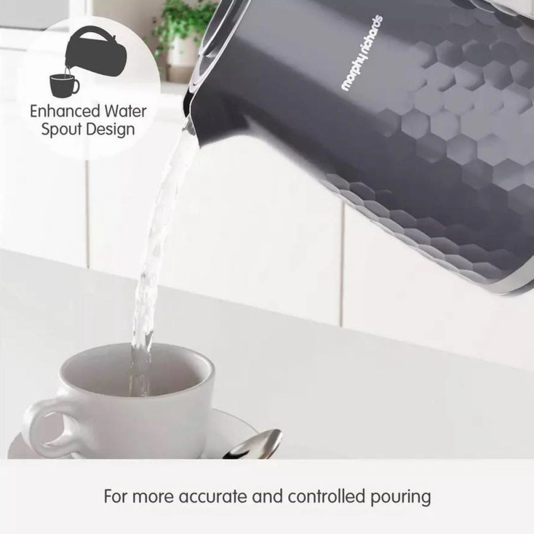 Morphy Richards 1.5L Grey Hive Kettle | 108273