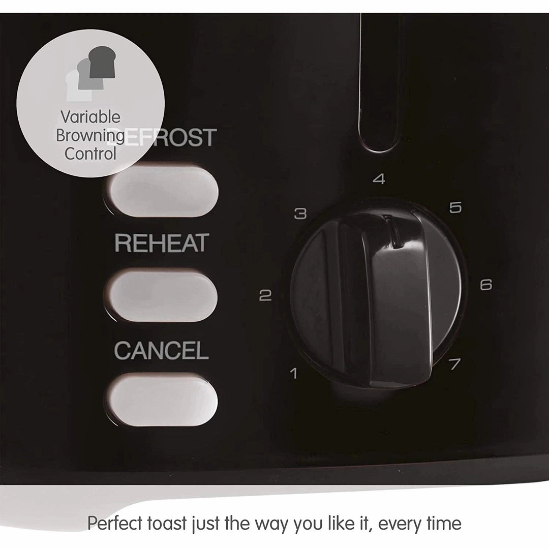 Morphy Richards Equip 2 Slice Black Toaster | 222064
