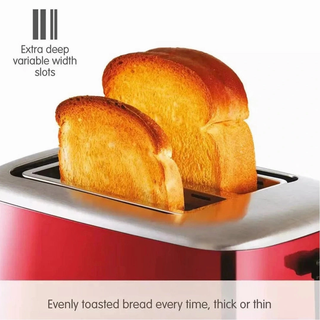 Morphy Richards Equip 2 Slice Red Toaster | 222066