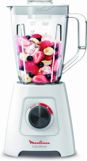 Moulinex Blend force Blender, 2Lit, 600Watts, White