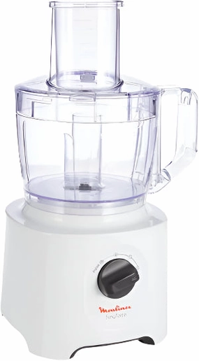 Moulinex Easy Force Food Processor, 25Functions, 800Watts, White