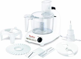 Moulinex Master Chef Food Processor, 17Functions, 500Watts, White