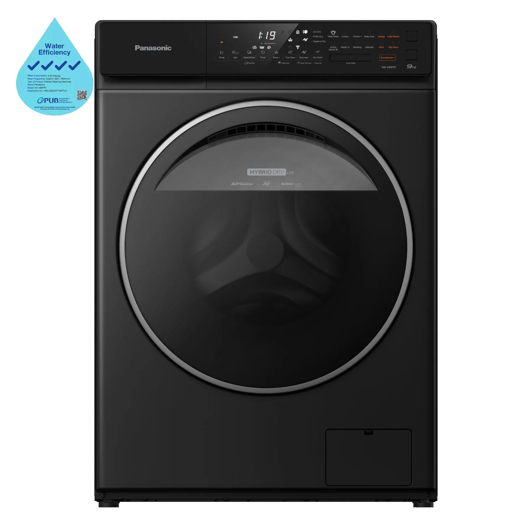 NA-V90FR1BSG 9KG FRONT LOAD WASHER