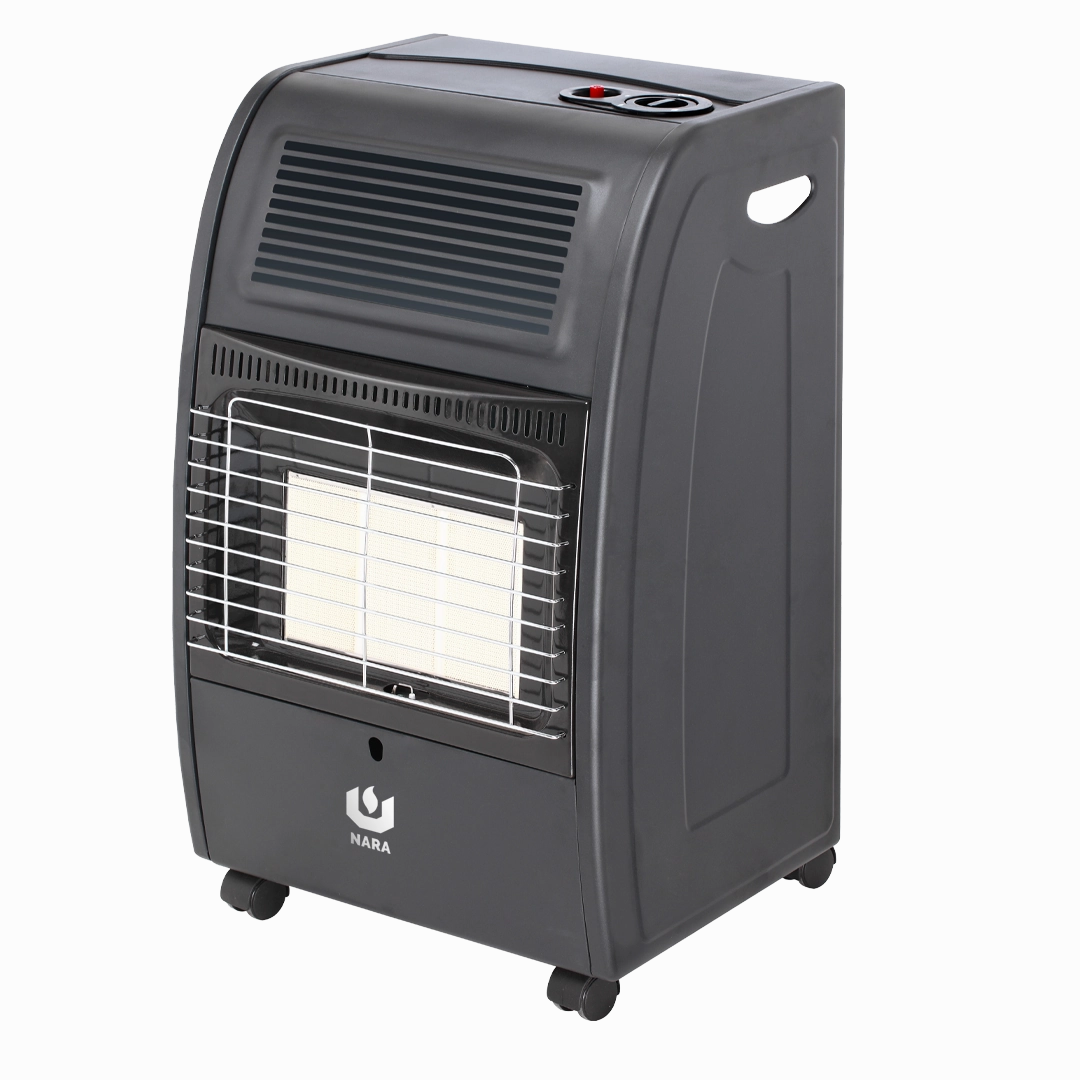 Nara Gas Heater, 4.2 Kw, 3Power Setting, Black