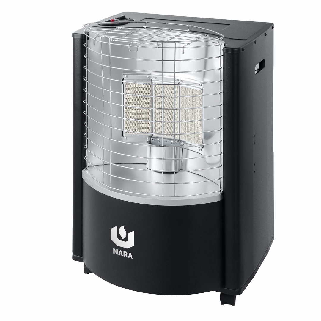 Nara Gas Heater, 5.25Kw, 3Power Setting, Black
