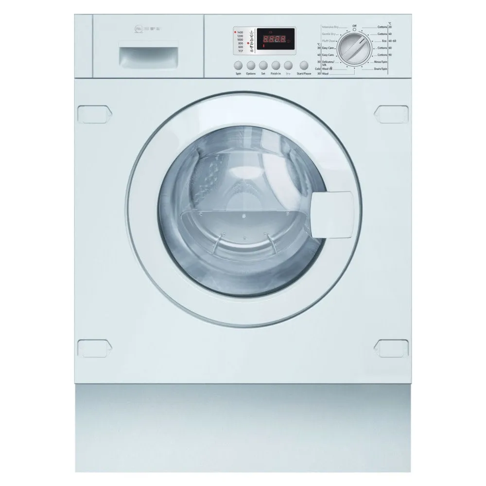 Neff V6320X2GB 7/4kg 1400 Spin Integrated Washer Dryer