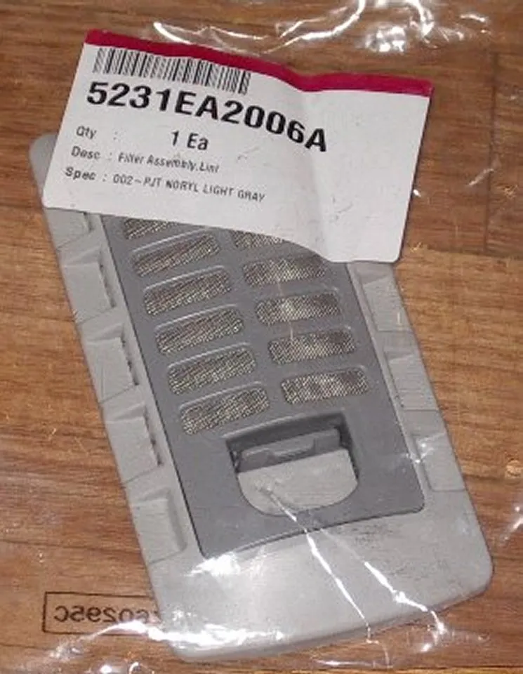New LG Washing Machine Lint Filter - Part # 5231EA2006A