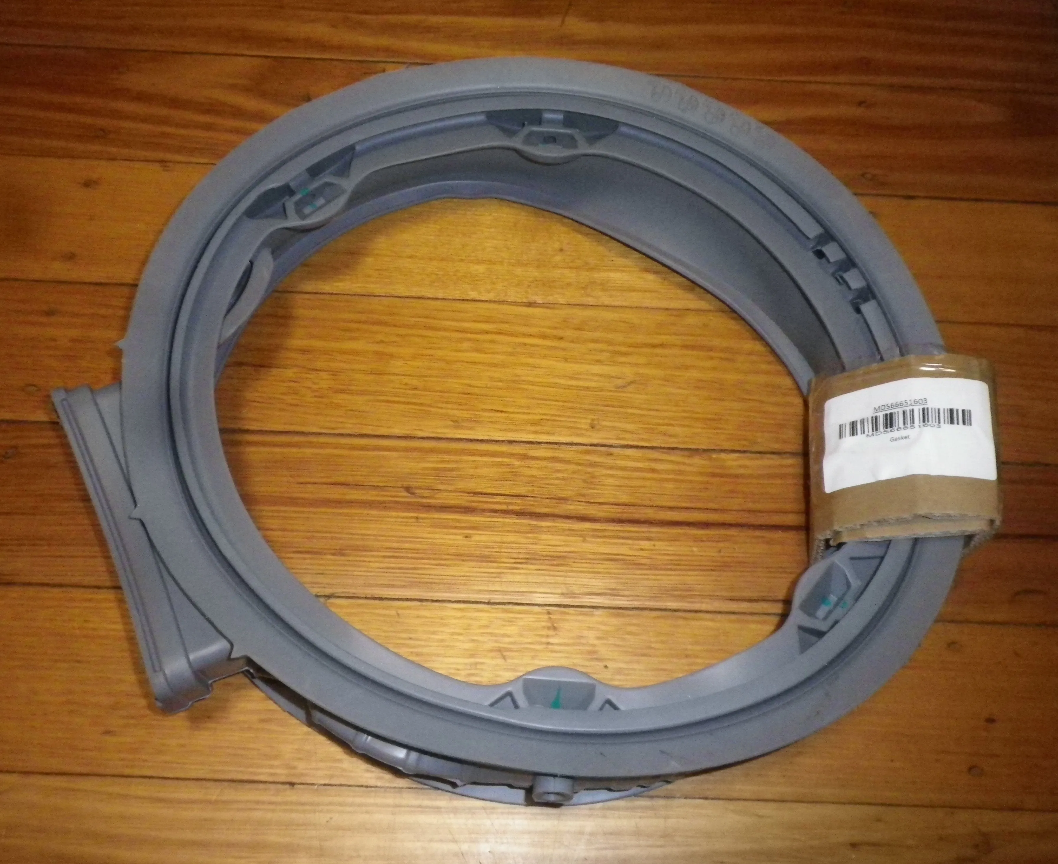 New LG WVC9 Series Washer/Dryer Genuine Door Gasket 6 Hole - Part # MDS66651603