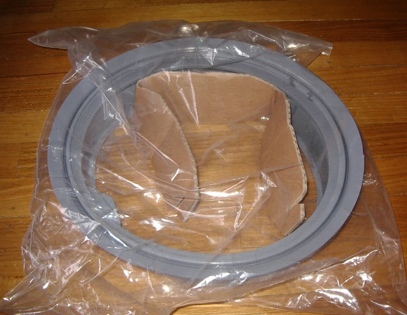 New Type LG WD12020D Washer Genuine Door Gasket with Hole - Part # 4986ER1005C