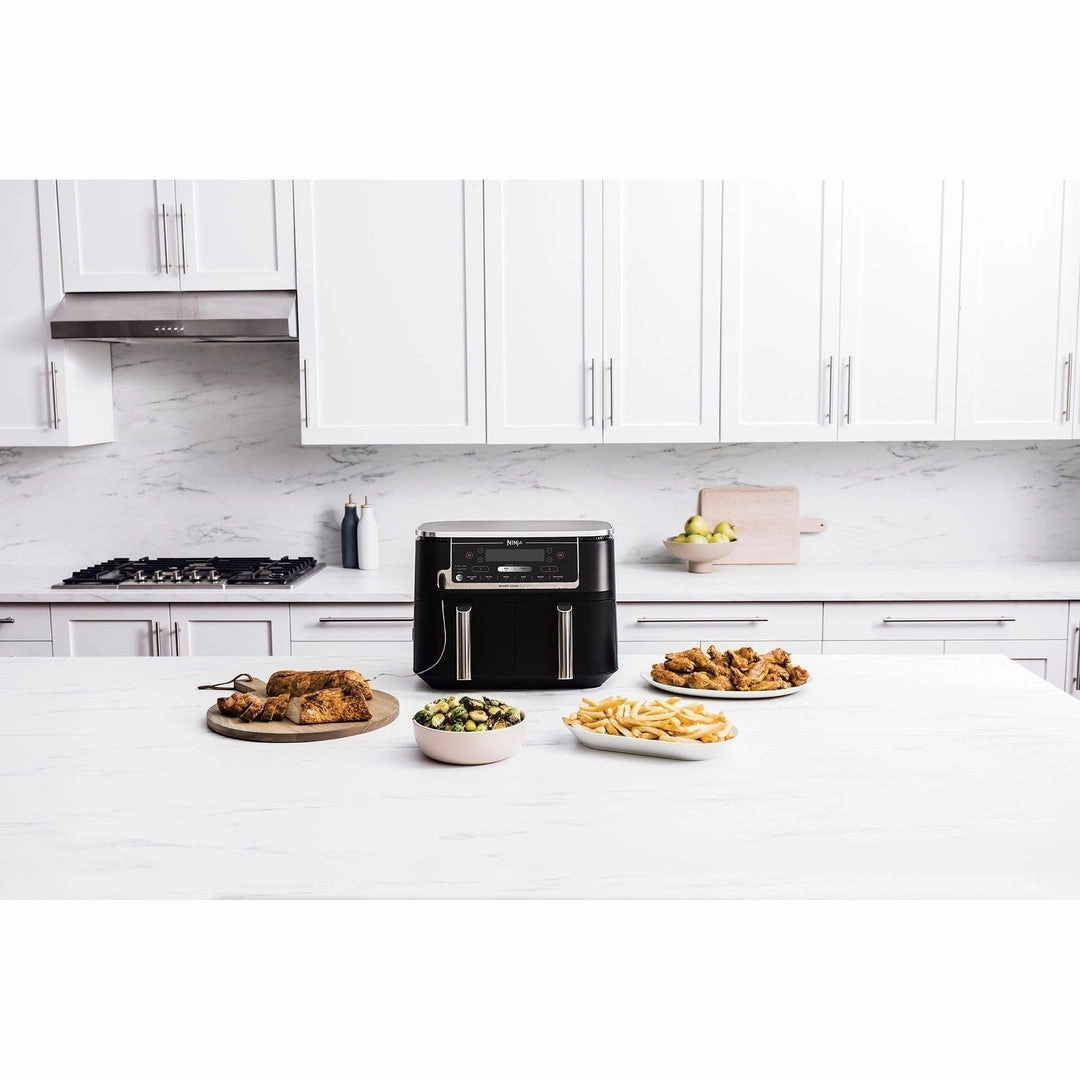 Ninja Foodi Max Dual Zone Air Fryer with Digital Probe | AF451UK