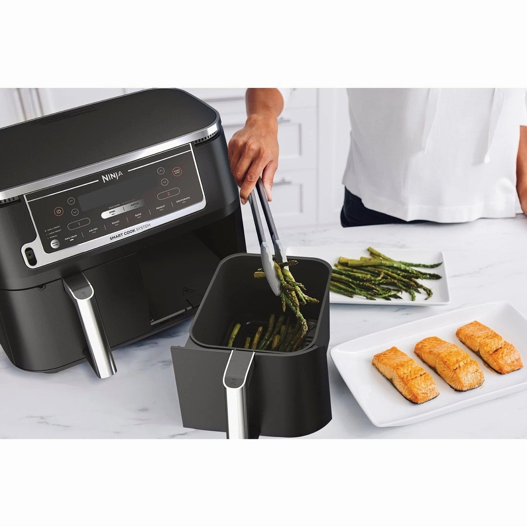 Ninja Foodi Max Dual Zone Air Fryer with Digital Probe | AF451UK