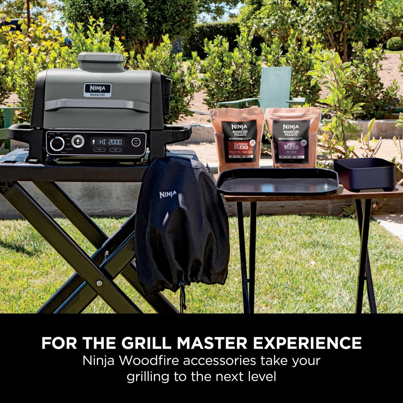 Ninja Woodfire Grill Cover - Compatible with Ninja Woodfire Electric BBQ Grill | XSKCOVEREUUK