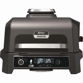 Ninja Woodfire XL Electric Outdoor BBQ Grill & Smoker | OG850UK
