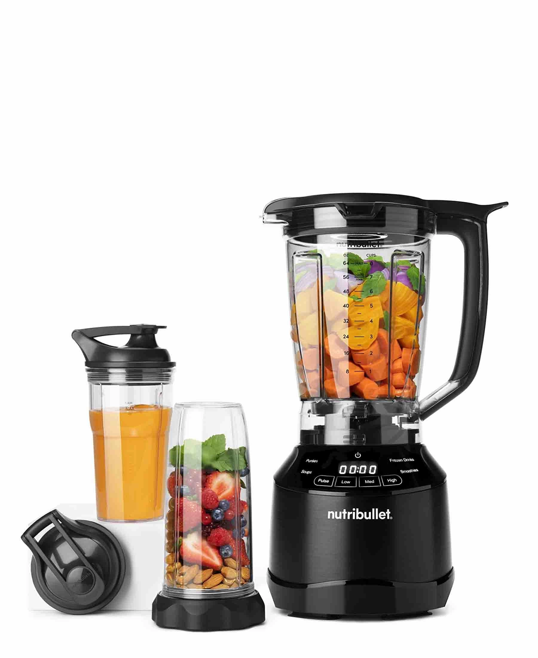Nutribullet 1.9L Smart Touch Blender 1500w  Black