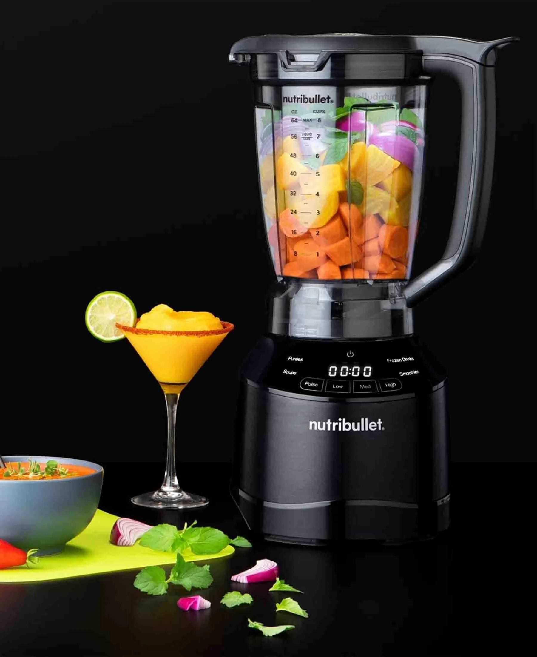 Nutribullet 1.9L Smart Touch Blender 1500w  Black