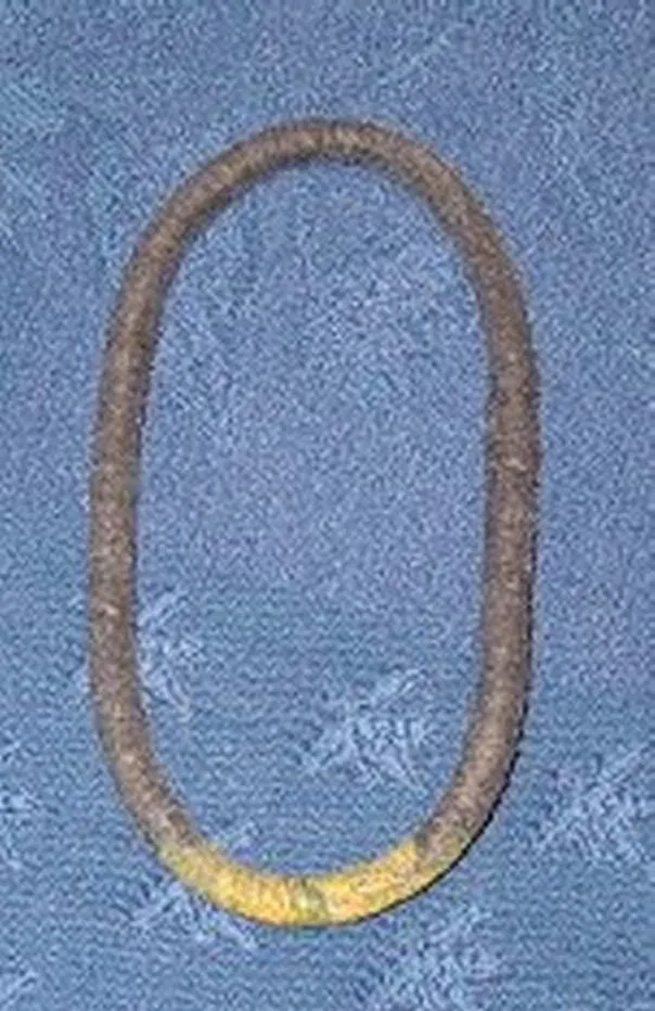 Old Model Hoover Twin Tub Yellow Pump Belt - Part # BW011, 725895, B012