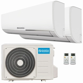 Olimpia Splendid Nexya S4 E Inverter dual split air conditioner 12000 12000 BTU A   Wi-Fi external unit 5.2 kW