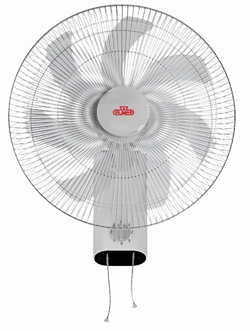 Olmar Wall Fan, 70Watts, Black / White