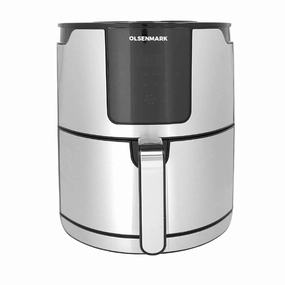 Olsen mark Air fryers, 5Lit, 1400Watts, Stainless Steel