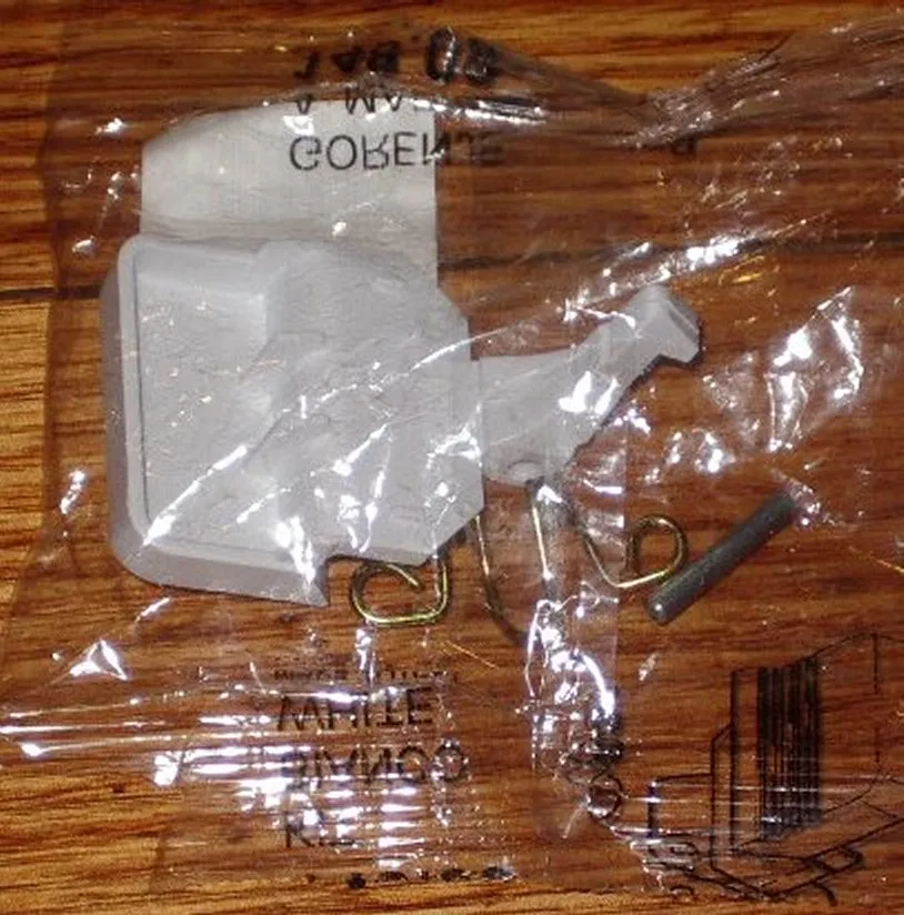 Pacific Gorenje Front Loader White Door Handle Catch & Hook - Part # PGW016