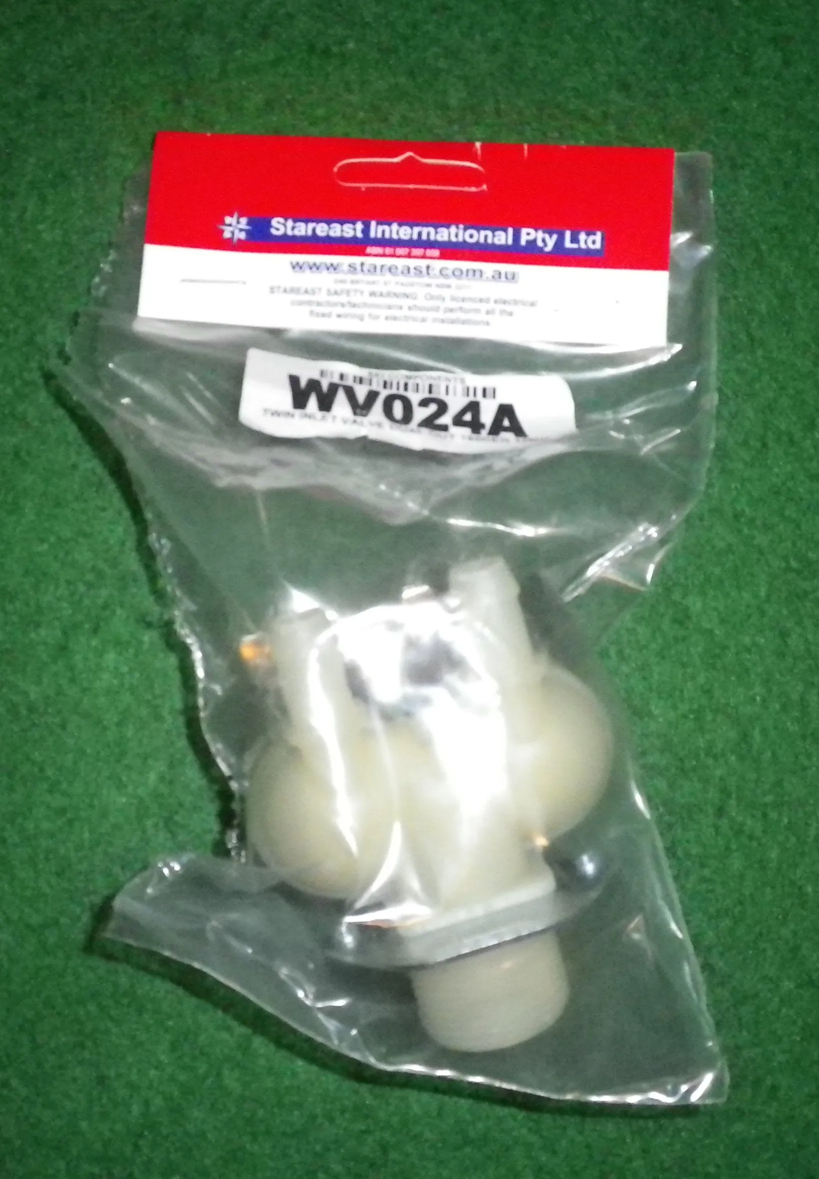 Pacific Gorenje, Hoover, LG, Samsung 10mm Straight Dual Inlet Valve - Part # WV024A