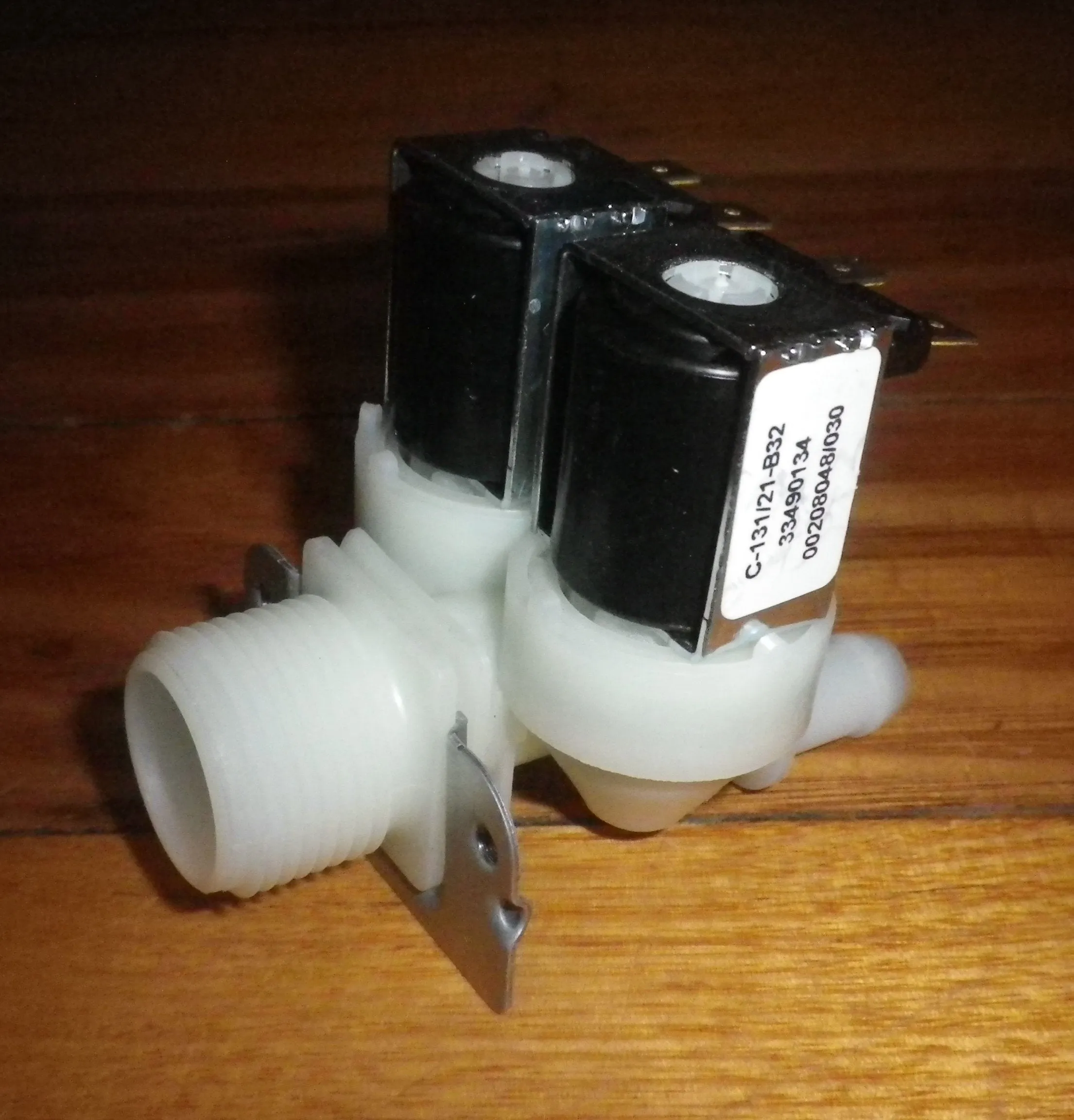 Pacific Gorenje, Hoover, Samsung, LG 10mm Straight Dual Inlet Valve - Part # W001ASP